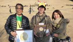 山焼き大会3勝目の広石氏