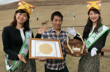 念願の初優勝　社氏